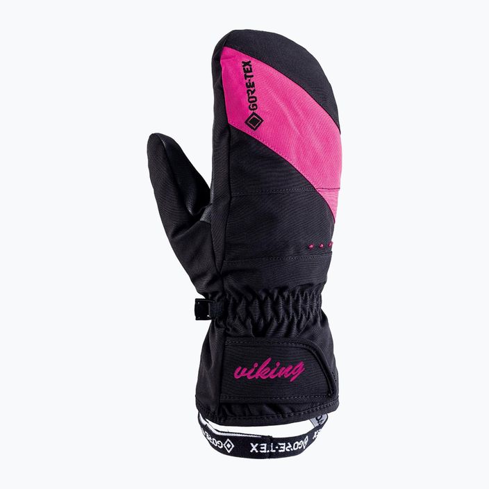Damen Skihandschuhe Viking Sherpa GTX Mitten Ski schwarz/rosa 150/22/0077/46 7