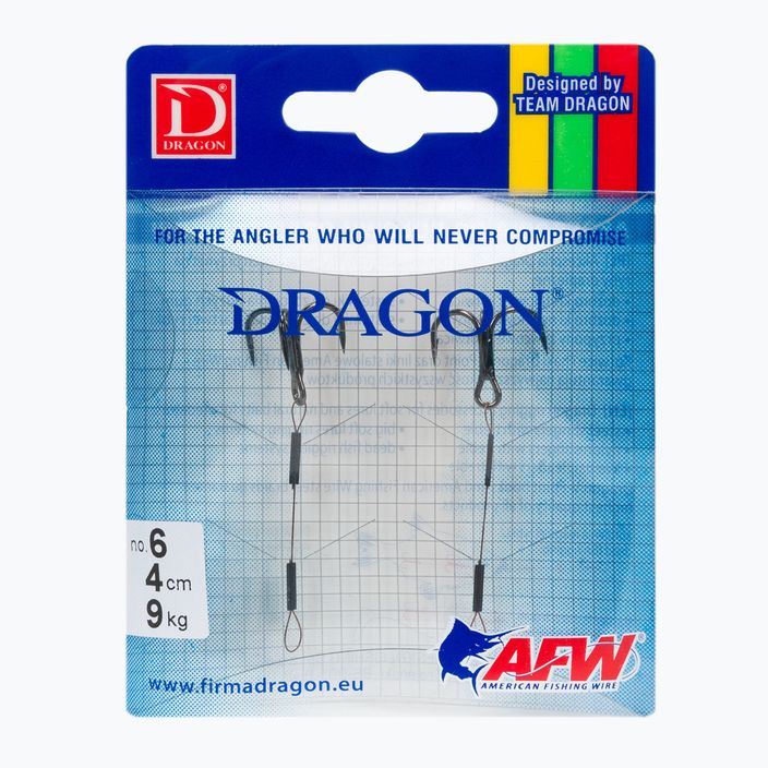 Dragon Wire 1x7 Köderauslöser 2 Stück silber PDF-59-006