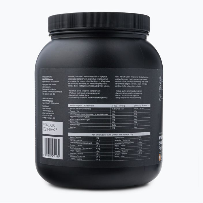 Molkenprotein-Isolat Raw Nutrition 900g Mango WPI-59017 3
