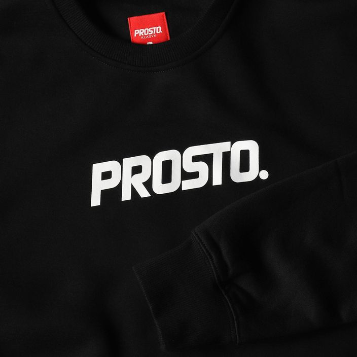 Sweatshirt Herren PROSTO Logo schwarz KL222MSWE1231 3