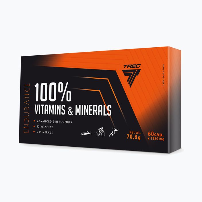 100% Vitamine & Mineralien Trec Vitamin- und Mineralienkomplex 60 Kapseln TRE/942 3