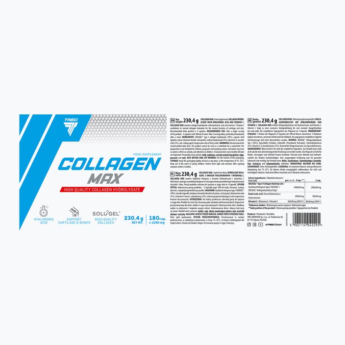 Trec Collagen Max 180 Kapseln 2