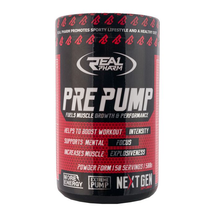 Real Pharm Pre Pump Pre-Workout 500g Heidelbeere 702371 2