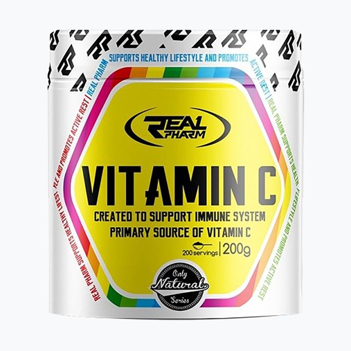Real Pharm Vitamin C 200 g Erdbeere/Himbeere 3