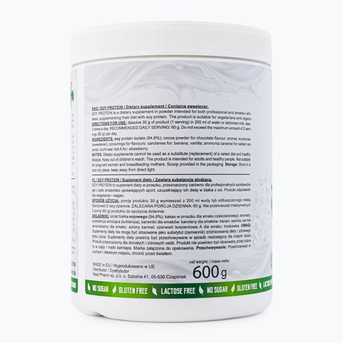 Real Pharm Soja-Protein 600g Schokolade 715340 3