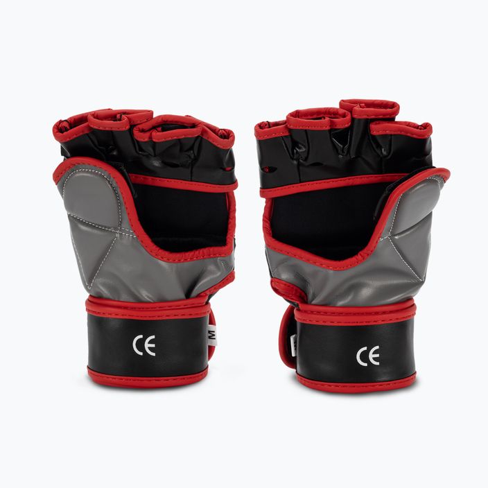 Bushido schwarz und rot MMA und Tasche Trainingshandschuhe E1V6-M 2