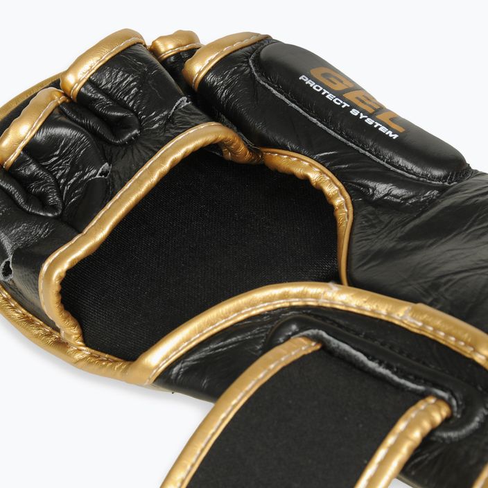 Bushido Leder MMA Training Sparring Handschuhe schwarz Arm-2011D-L 12