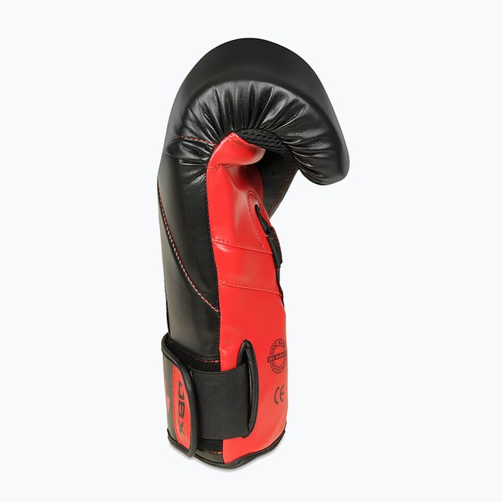 DBX BUSHIDO "Hammer - Rot" Muay Thai Boxhandschuhe schwarz/rot 4