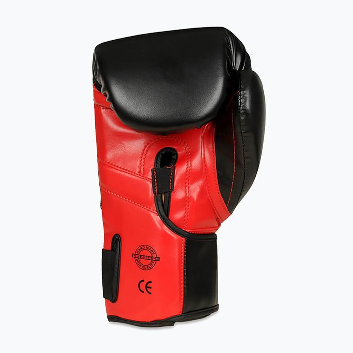 DBX BUSHIDO "Hammer - Rot" Muay Thai Boxhandschuhe schwarz/rot 5
