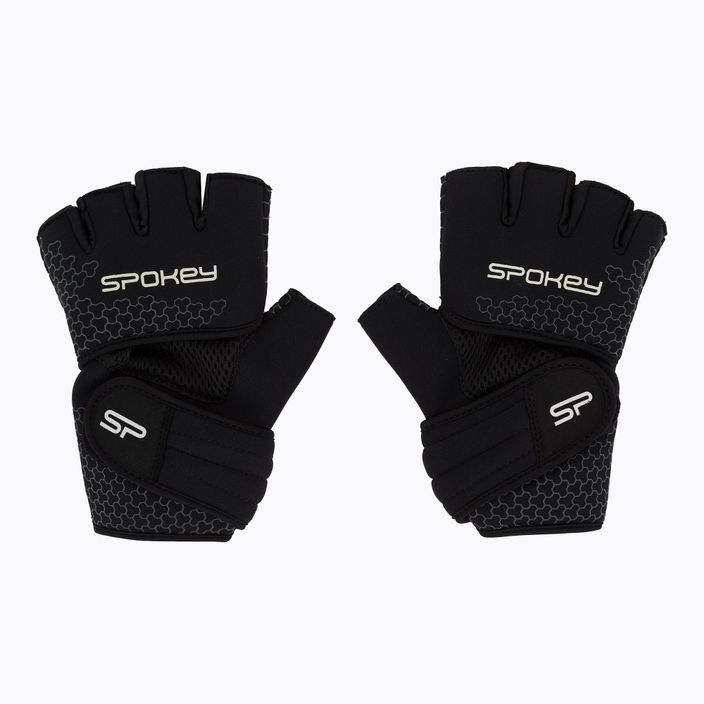 Spokey Lava Fitness-Handschuhe schwarz 928976 3