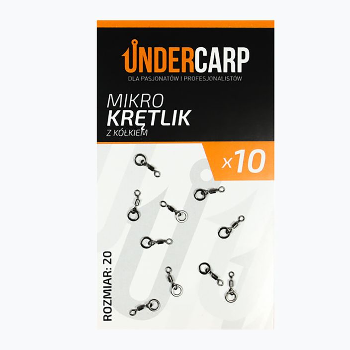 UNDERCARP Micro Karpfenwirbel mit Bügel schwarz UC43