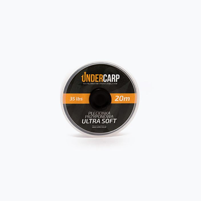 UNDERCARP Ultra Soft braun Karpfenvorfachgeflecht UC207 2