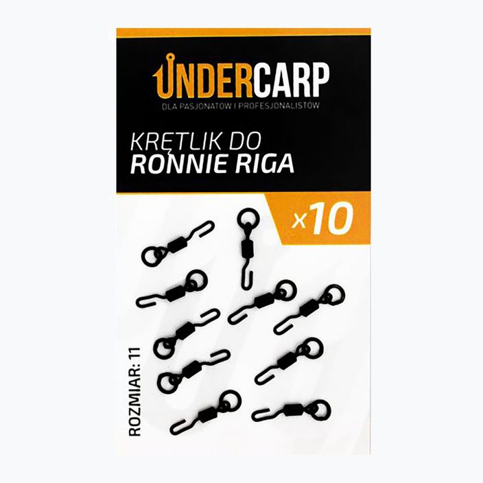Ronnie Riga UNDERCARP Karpfen wirbelt schwarz UC262
