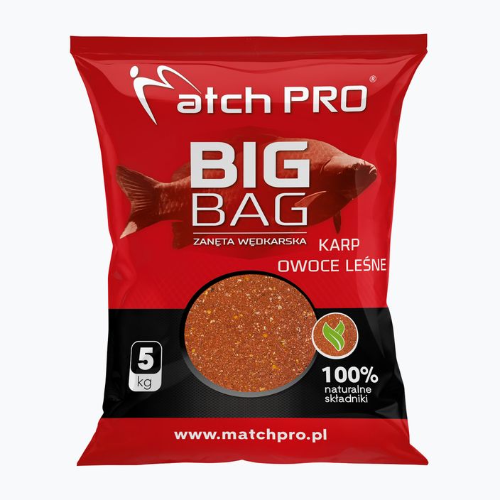 Angeln Grundköder MatchPro Big Bag Karp Owoce Leśce 5 kg 970093