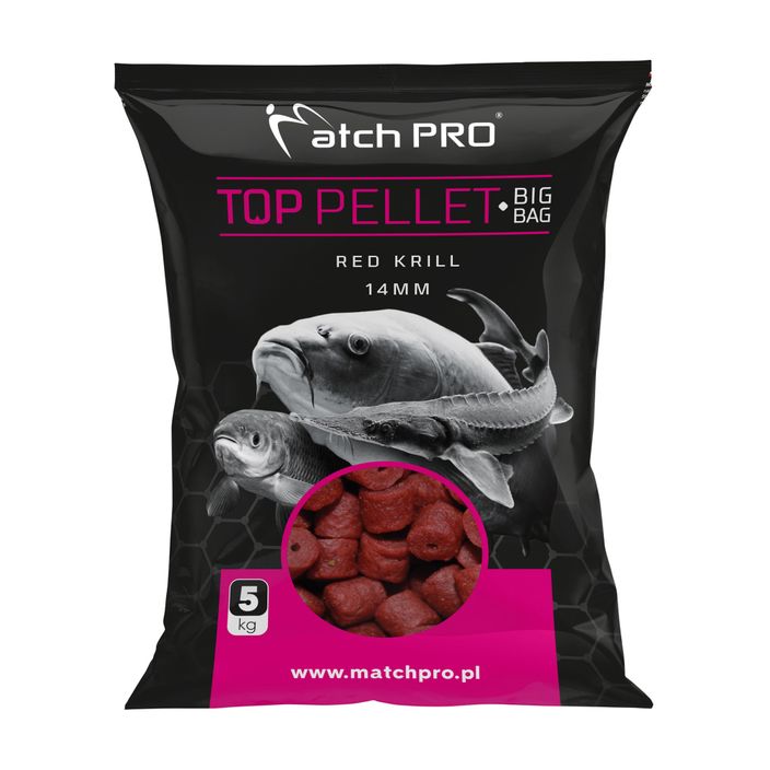 MatchPro Karpfenpellets Big Bag Red Krill 14mm 5kg 977016 2