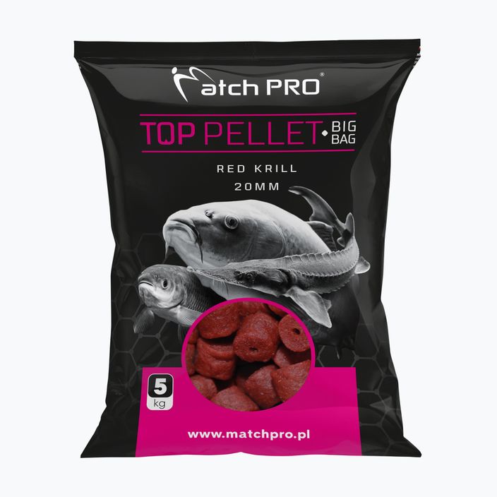 MatchPro Karpfenpellets Big Bag Red Krill 20 mm 5 kg 977017