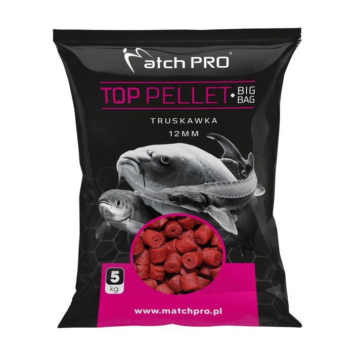 MatchPro Karpfenpellets Big Bag Erdbeere 12mm 5kg 977056 2