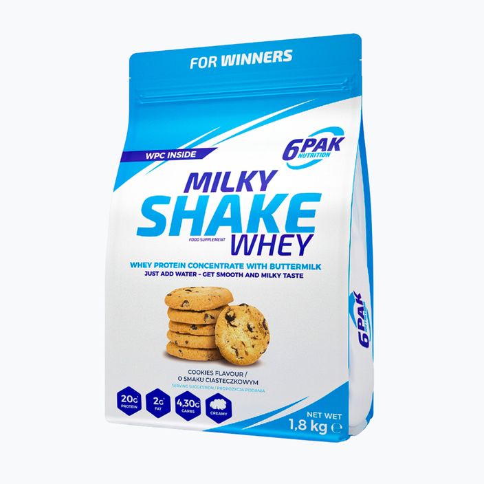 Molke 6PAK Milky Shake 1800 g Kekse