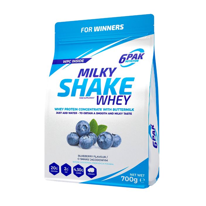 Molke 6PAK Milky Shake 700 g Heidelbeere 2