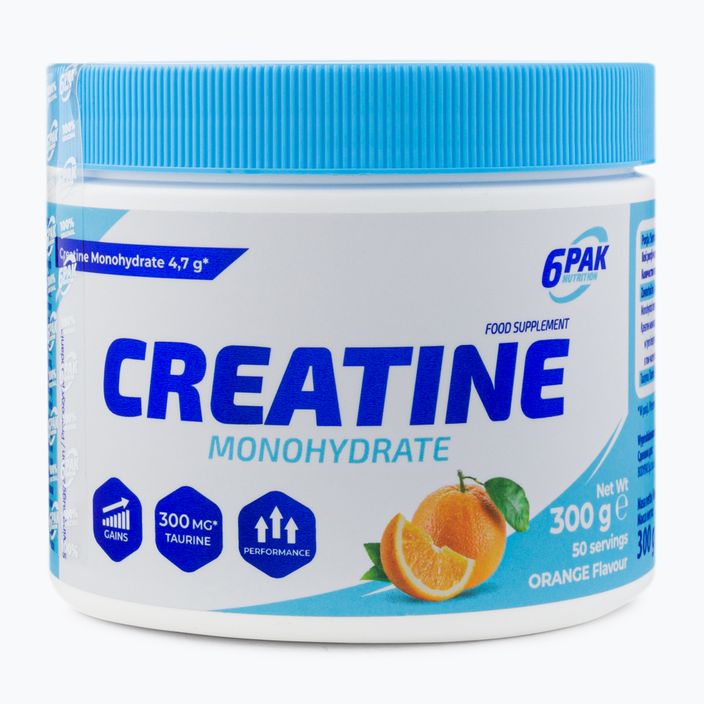 Kreatin Monohydrat 6PAK Kreatin 300g orange PAK/243