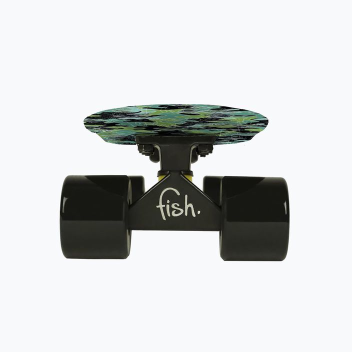 Fish Skateboards Print Camo grün FS-FB-CAM-BLA-BLA Skateboard 9