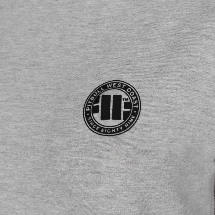Damen-Sweatshirt Pitbull West Coast Crewneck F.Terry „Small Logo” grey/melange 9