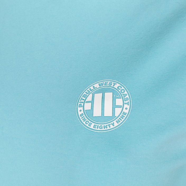 Damen-Sweatshirt Pitbull West Coast Crewneck F.Terry „Small Logo” turquise 3