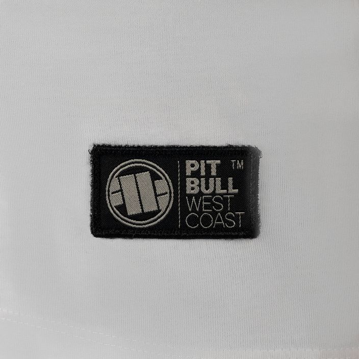 Damen-T-Shirt Pitbull West Coast Surf Dog white 4