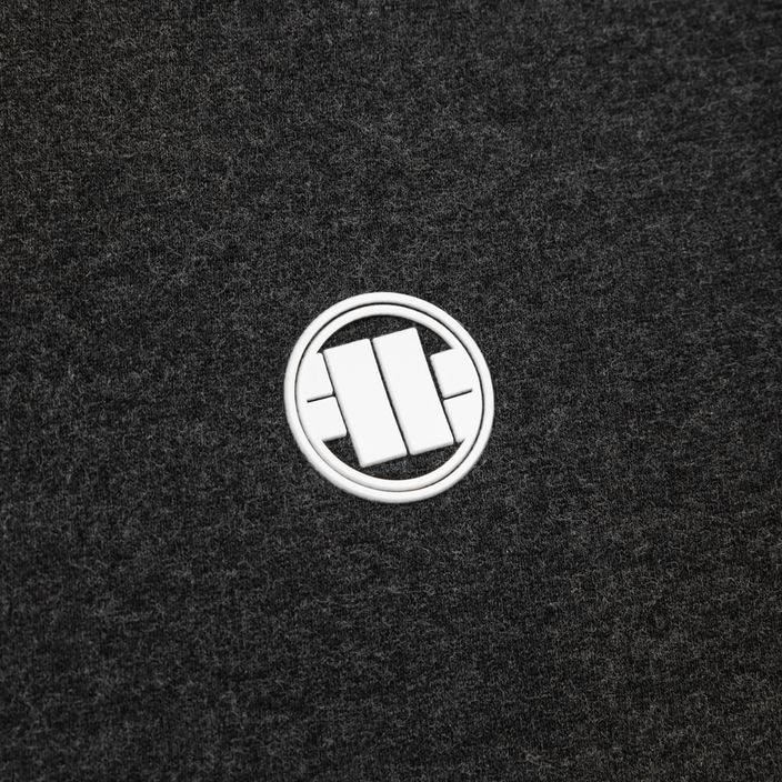 Sweatshirt für Männer Pitbull West Coast Hooded Small Logo 21 charcoal melange 3
