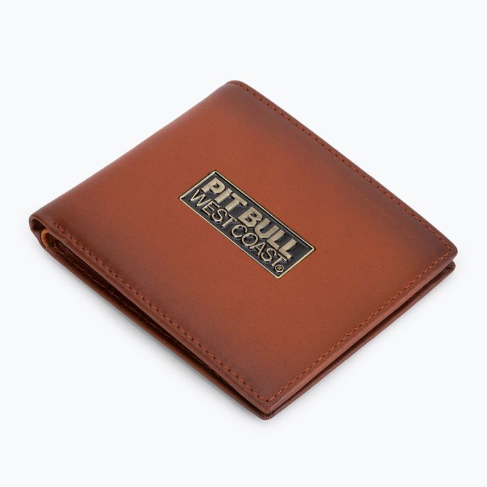Brieftasche für Männer Pitbull West Coast Original Leather Brant brown
