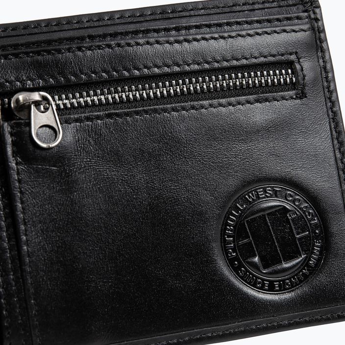 Brieftasche für Männer Pitbull West Coast Embosed Leather National City black 9