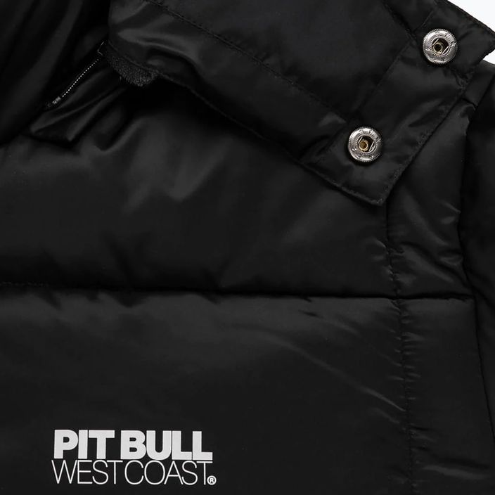 Winterjacke für Männer Pitbull West Coast Padded Hooded Walpen black 7