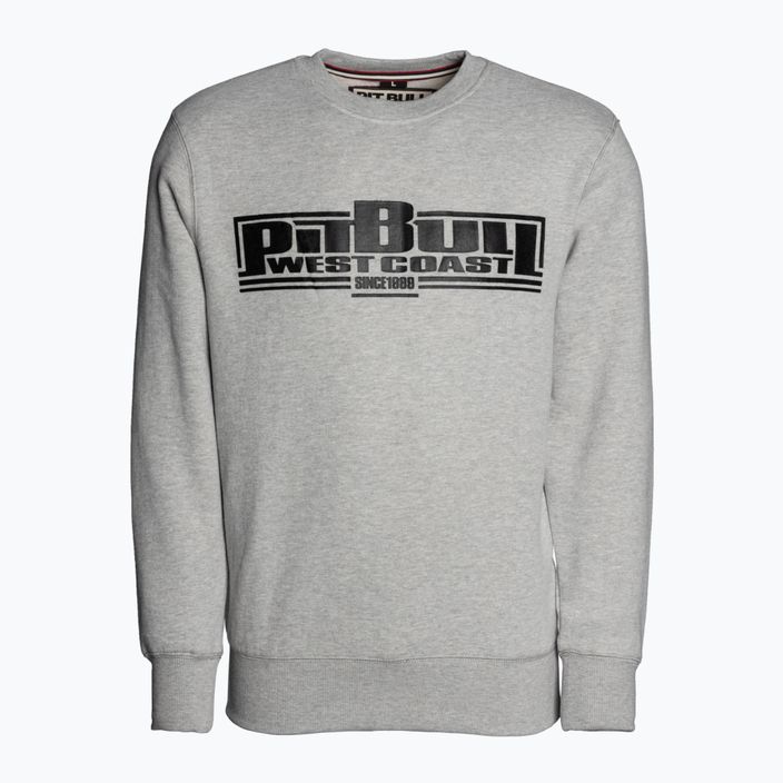 Sweatshirt für Männer Pitbull West Coast Crewneck Classic Boxing 21 grey/melange