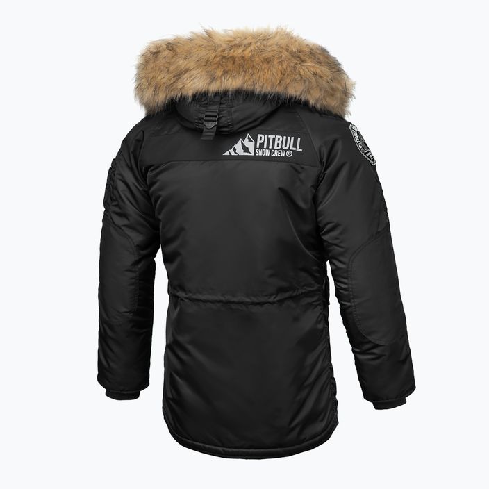 Winterjacke für Männer Pitbull West Coast Alder Fur Parka black 12