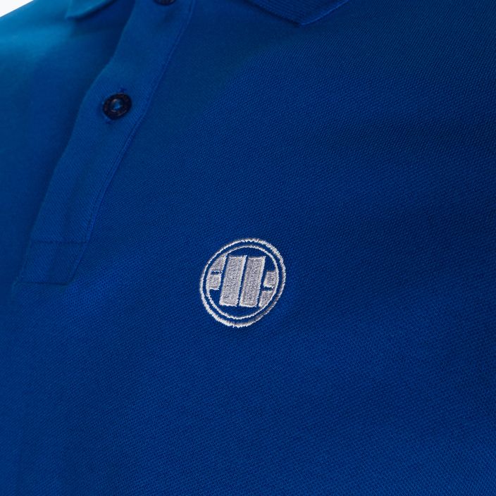 Poloshirt für Männer Pitbull West Coast Polo Regular Logo royal blue 3