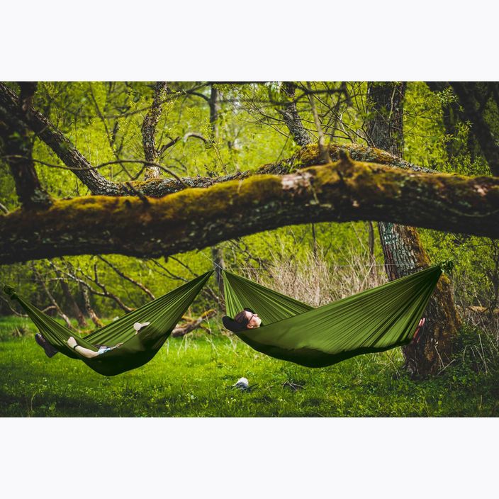 Trekking Outdoor Hängematte Lesovik Duch treetop green 8