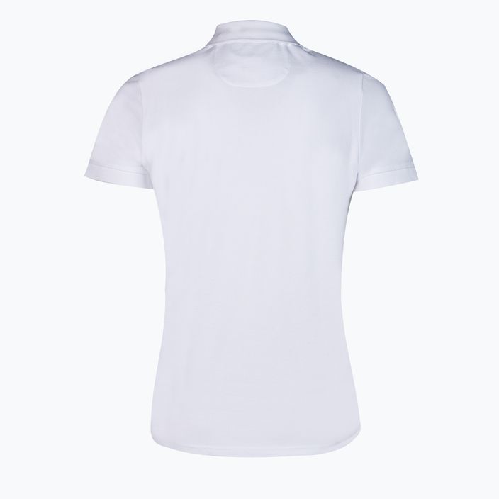 Poloshirt für Männer Pitbull West Coast Polo Slim Logo white 2