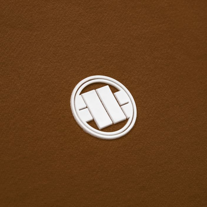 Sweatshirt für Männer Pitbull West Coast Hooded Small Logo brown 3
