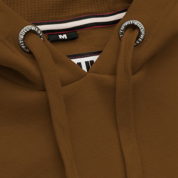 Sweatshirt für Männer Pitbull West Coast Hooded Small Logo brown 6