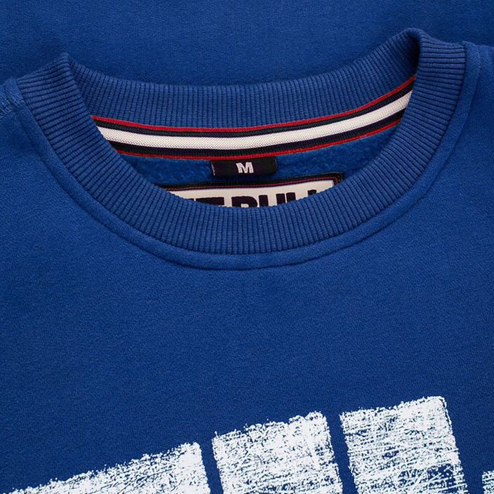 Sweatshirt für Männer Pitbull West Coast Crewneck Classic Logo royal blue 4