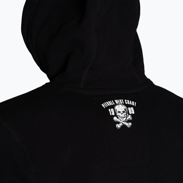 Sweatshirt für Männer Pitbull West Coast Hooded Oldschool Razor black 4