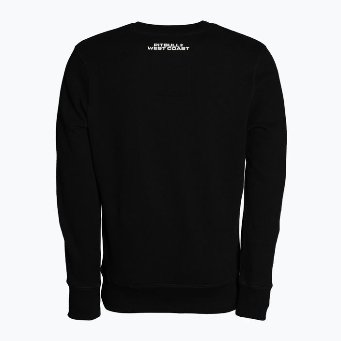 Sweatshirt für Männer Pitbull West Coast Crewneck Raster Dog black 2