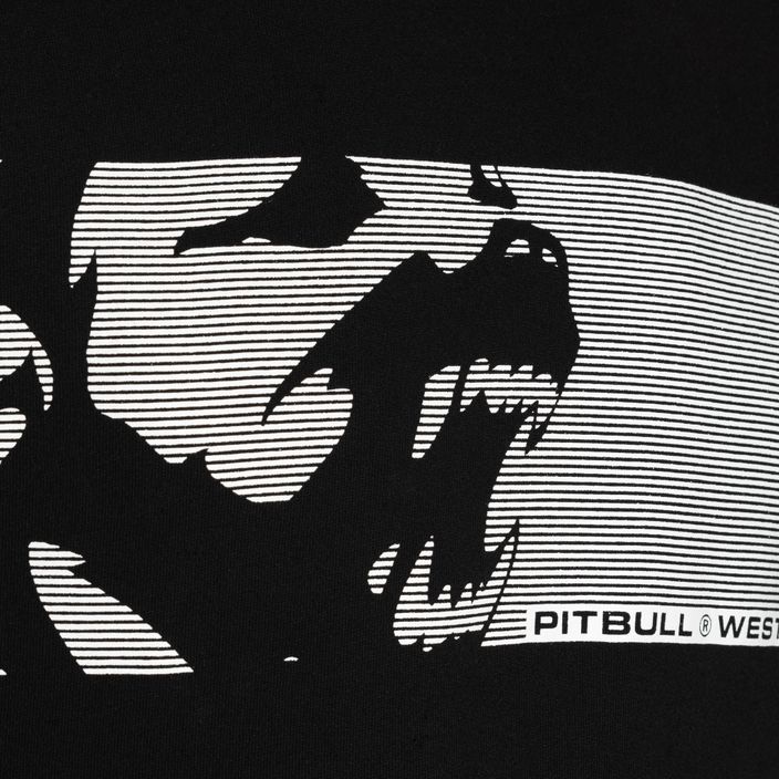 Sweatshirt für Männer Pitbull West Coast Crewneck Raster Dog black 3