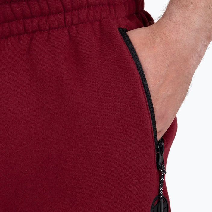 Hosen für Männer Pitbull West Coast Track Pants Athletic burgundy 3