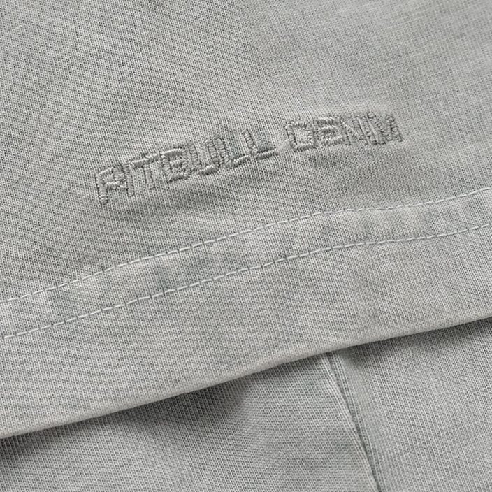 Herren-T-Shirt Pitbull West Coast T-Shirt Small Logo Denim Washed 190 grey/melange 5