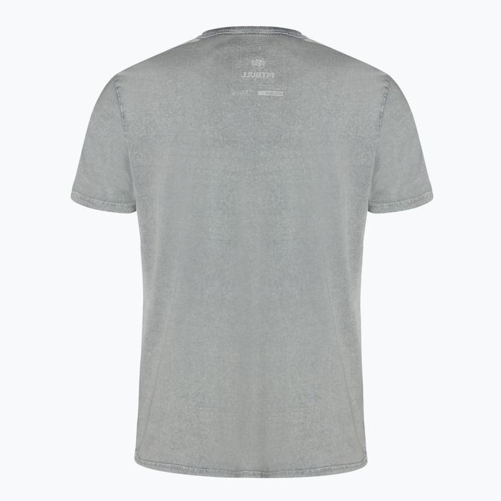 Herren-T-Shirt Pitbull West Coast T-Shirt Circle Dog grey/melange 2
