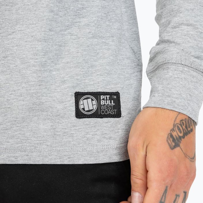 Sweatshirt für Männer Pitbull West Coast Hooded Small Logo Spandex 210 grey 4