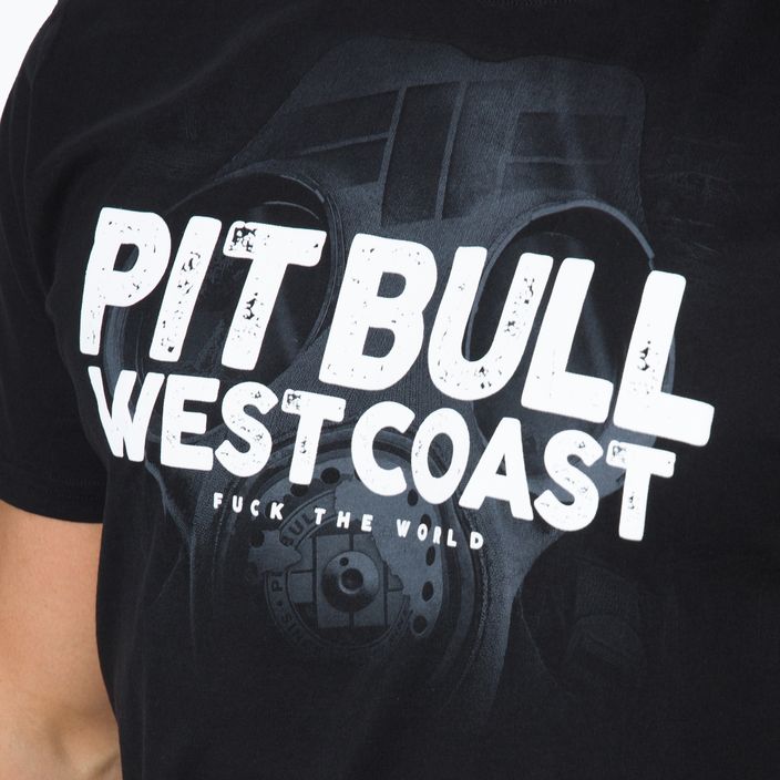 Herren-T-Shirt Pitbull West Coast Manfuck The World black 4