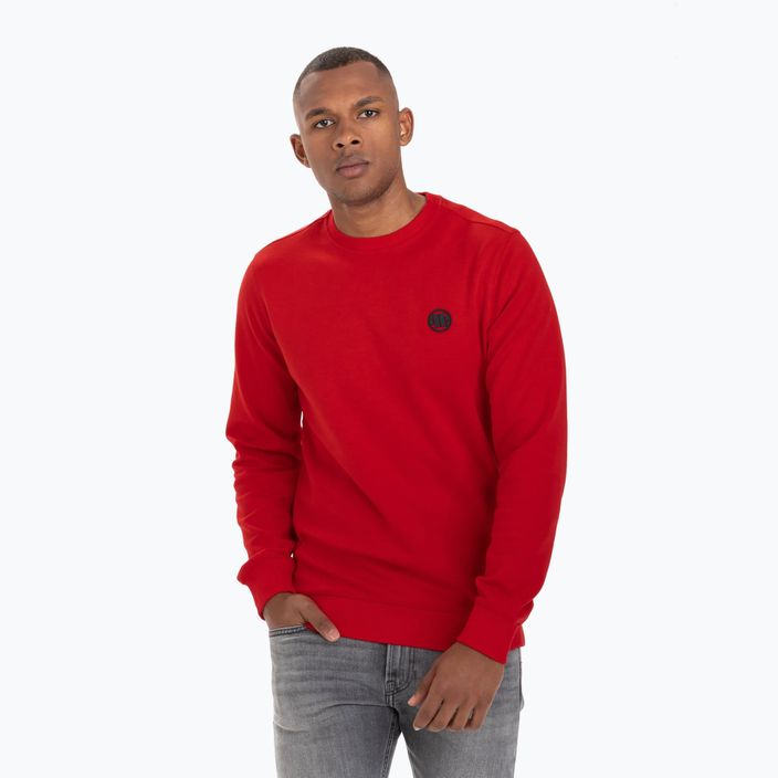 Sweatshirt für Männer Pitbull West Coast Tanbark Crewneck Sweatshirt red