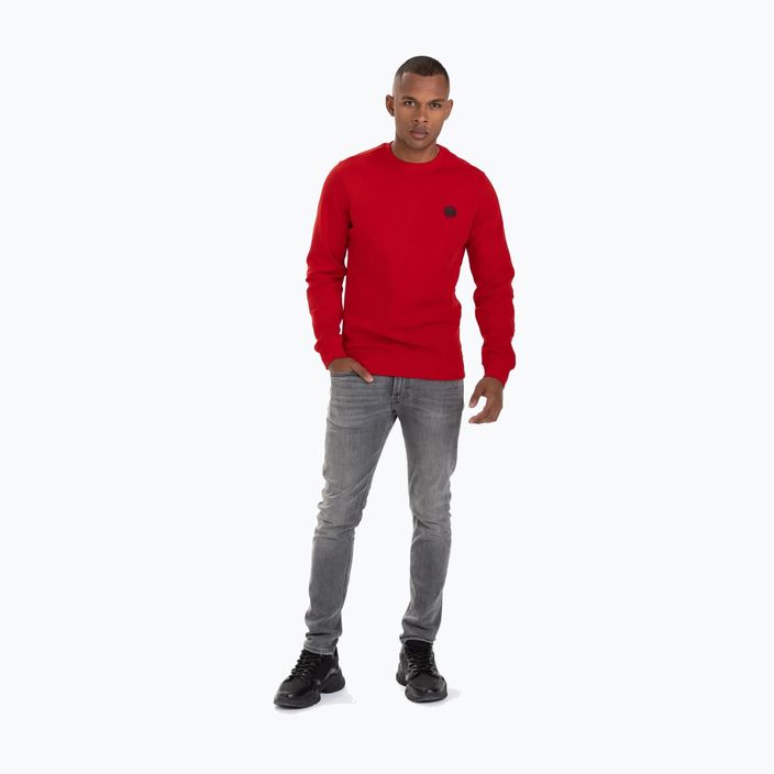 Sweatshirt für Männer Pitbull West Coast Tanbark Crewneck Sweatshirt red 2